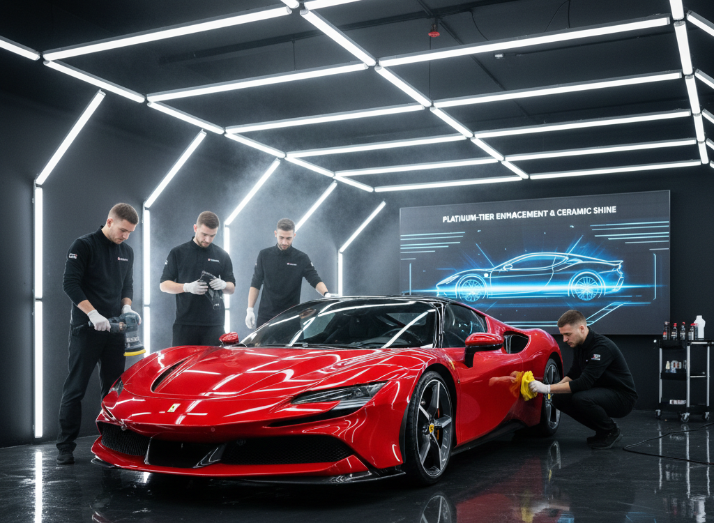 Lavado Exterior Completo + Abrillantado TOP